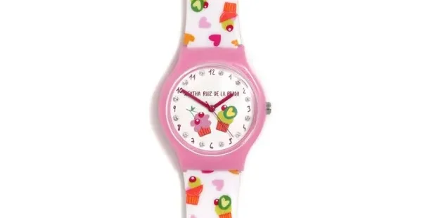 Relógio ARP Flip Cupcakes com Zircónias AGR381