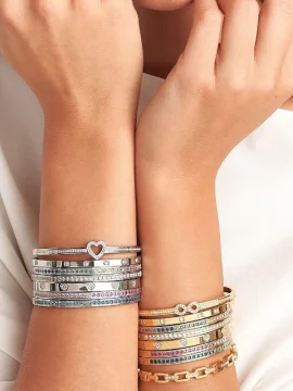 Pulseira Nomination Pretty Bangles Azul 029506/022