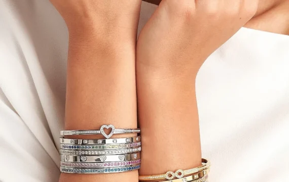 Pulseira Nomination Pretty Bangles Azul 029506/022