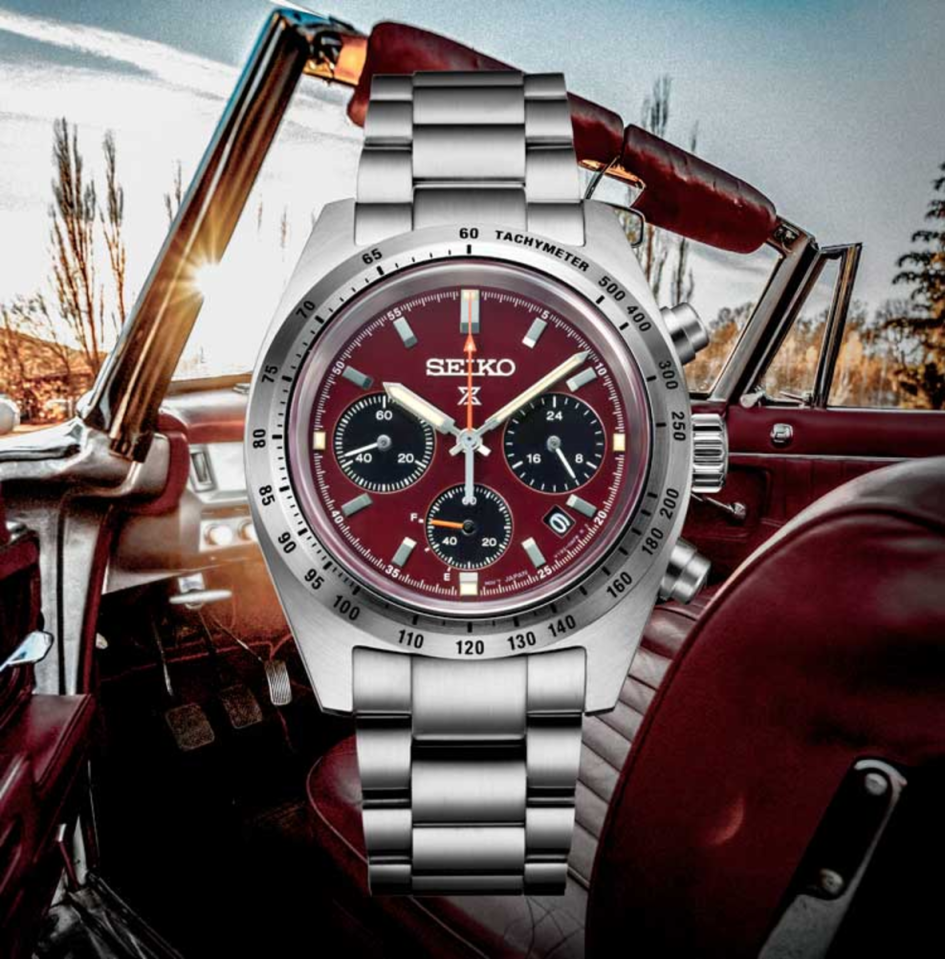 Relógio Seiko Prospex Speedtimer Solar SSC953P1