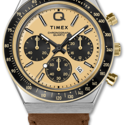 TIMEX Q Men´s Leather TW2W64400