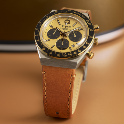 TIMEX Q Men´s Leather TW2W64400