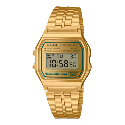 Relógio CASIO Vintage A158WEGV-9AEF, precisão e elegância num look vintage e intemporal