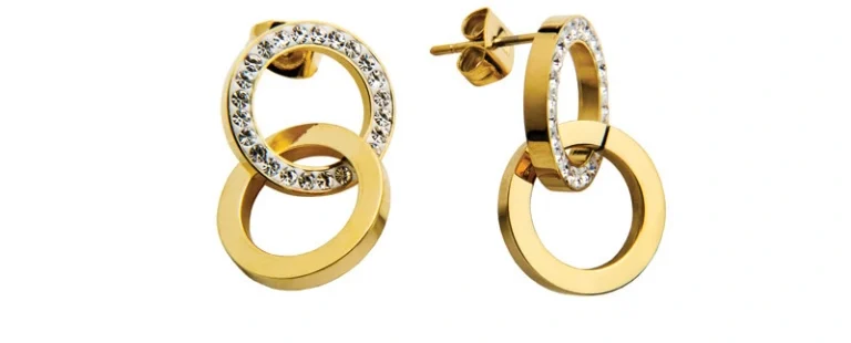 Brincos Hassu Eternal Golden 7HSS010924A