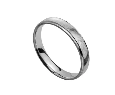 Aliança Prata 925 Link Statement 3mm 1AL-MF307