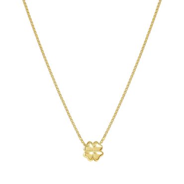 Colar Nomination Armonica Trevo Dourado 241313/003