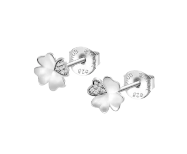 Brincos Lotus Silver Trevo Prata 925 LP3599-4/1