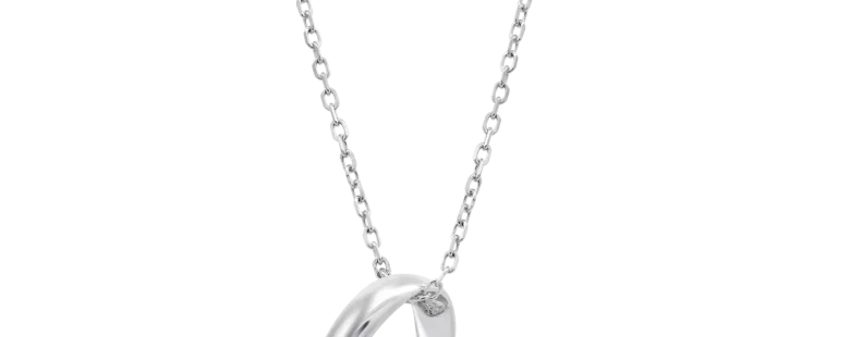 Colar Lotus Silver Coração Prata 925 LP3824-1/1