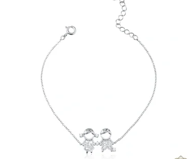 Pulseira Saudade Menina & Menino 1PP-FL0471O.P