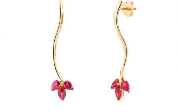 Brincos Saudade Tulipa 1B7-FL0462