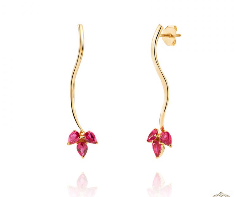 Brincos Saudade Tulipa 1B7-FL0462