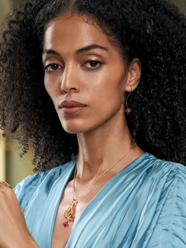 Brincos Saudade Tulipa 1B7-FL0462