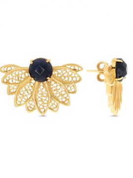 Brincos Saudade Leque 1B7-111048