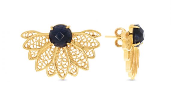 Brincos Saudade Leque 1B7-111048