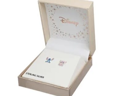 Brincos Disney Stitch Angel AG054B4, o mimo perfeito para os mais novos