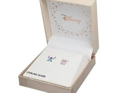 Brincos Disney Stitch Angel AG054B4, o mimo perfeito para os mais novos