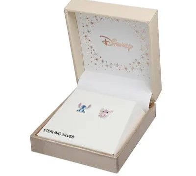Brincos Disney Stitch Angel AG054B4, o mimo perfeito para os mais novos