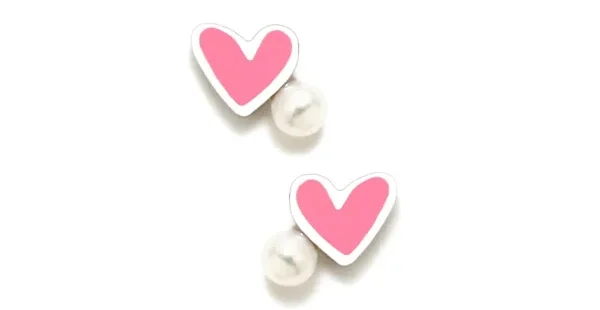 Brincos ARP New Bebe Coração Pérola 070NBE