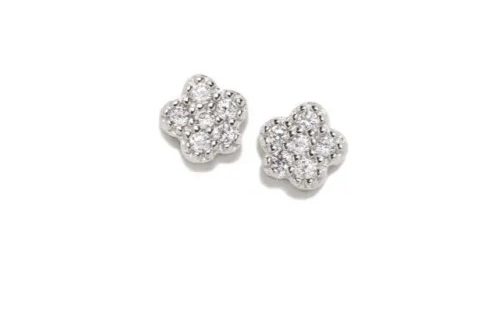 Brincos ARP Flor Pavé 105NBE