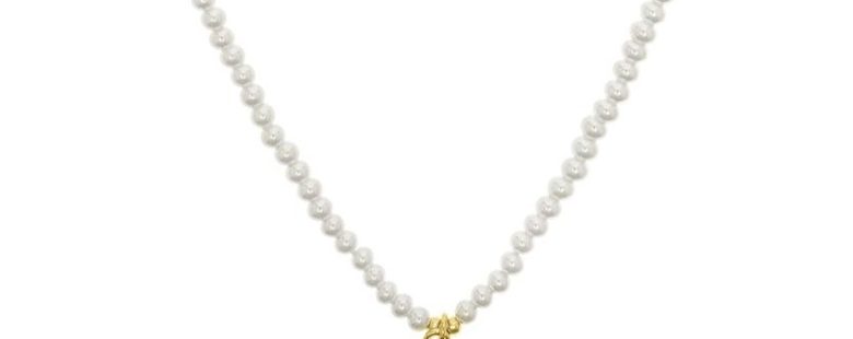 Colar Eugénio Campos Seashell 106.C857.D.2.00 em Prata de Lei 925 em Dourado. A coleção perfeita para dar as boas-vindas ao Verão!