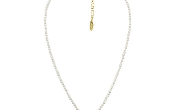 Colar Eugénio Campos Seashell 106.C857.D.2.00 em Prata de Lei 925 em Dourado. A coleção perfeita para dar as boas-vindas ao Verão!