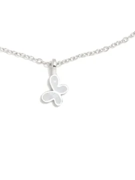 Colar ARP Borboleta Madrepérola 125ROS em Prata de Lei 925. Uma coleção divertida e cheia de cor para as mais pequenas!