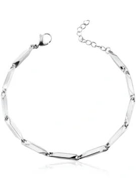 Pulseira Hassu 7HSS220631A em Aço Inoxidável. A peça perfeita para brilhar em todas as ocasiões