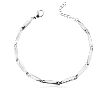 Pulseira Hassu 7HSS220631A em Aço Inoxidável. A peça perfeita para brilhar em todas as ocasiões